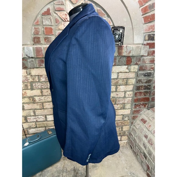 HbarC California rancher western Blazer navy blue - Picture 4 of 13